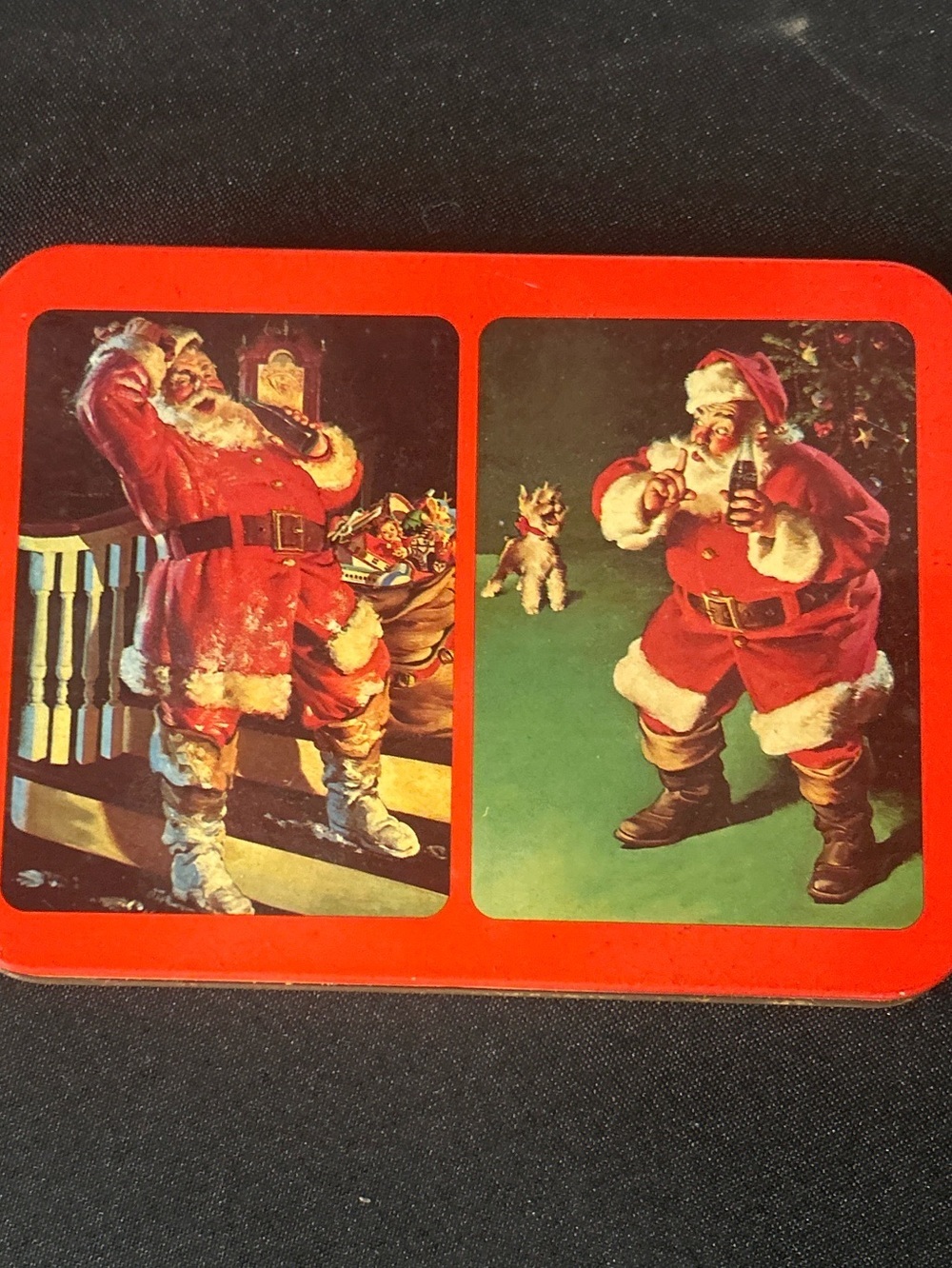 limited-edition playing card gift sets.Coca-Cola Christmas